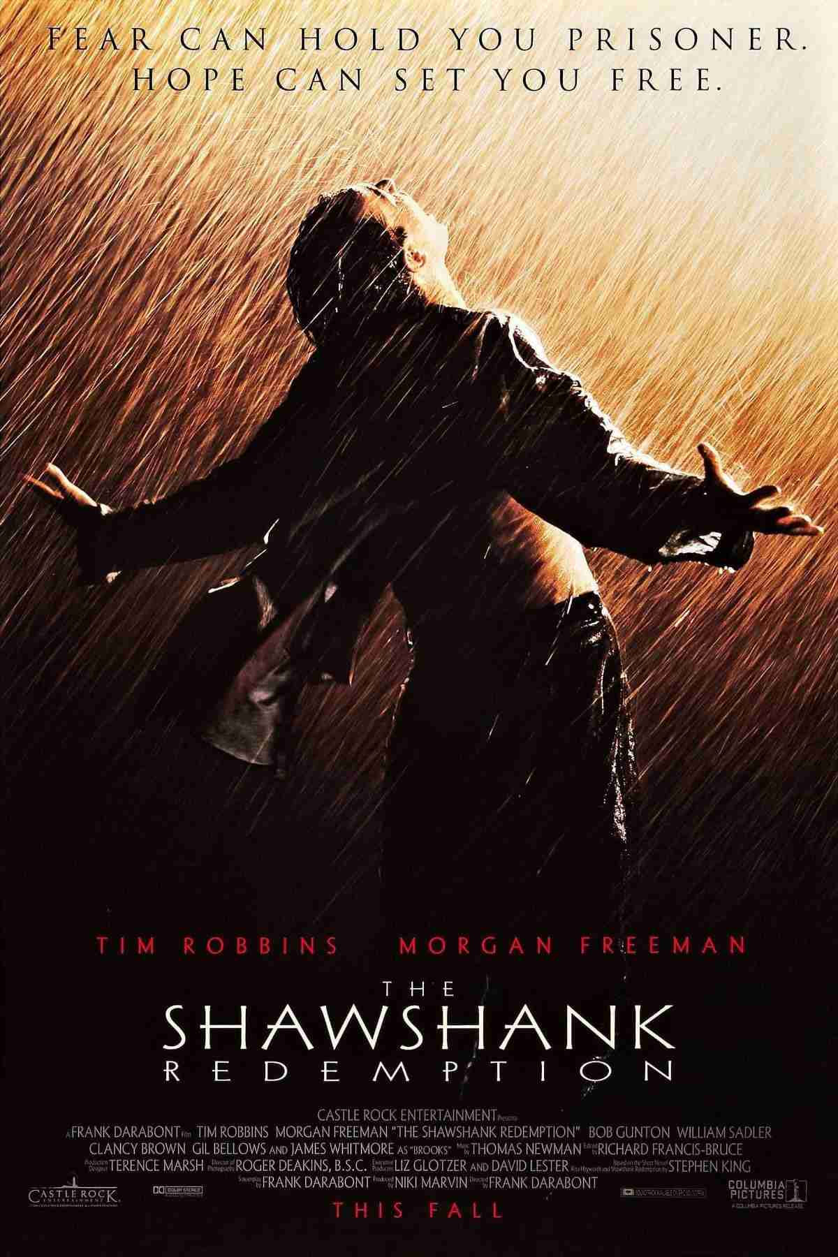 In The Shawshank Redemption, it’s revealed Andy did not kill his wife. But how is he supposed to be redeemed if he was never bad? What a stupid title.